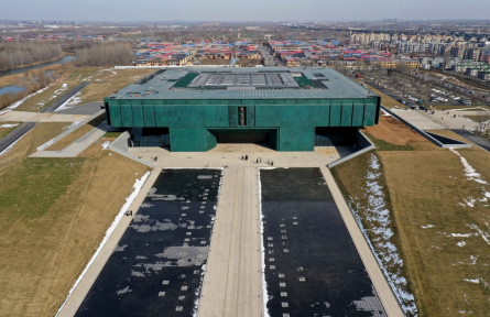 殷墟博物館新館 new building of the Yinxu Museum