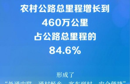 國務院新聞辦公室發(fā)布《新時代的中國農村公路發(fā)展》白皮書