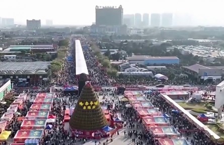 新春走基層|廣東佛山：繁花繪新景 花街年味濃